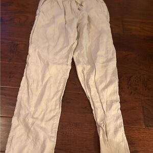 Men's Quince Tan Linen  Pants